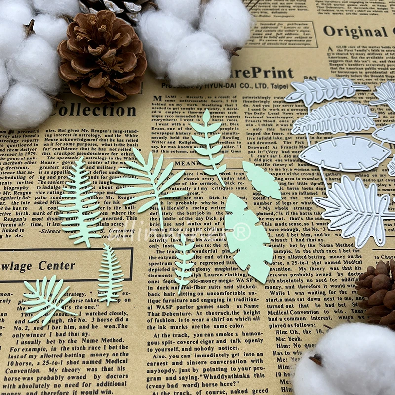 

Leaves set Allinwiner Metal Cutting Dies DIY Scrapbooking Album Paper Cards Decoration Crafts Embossing Die Cuts Handmade