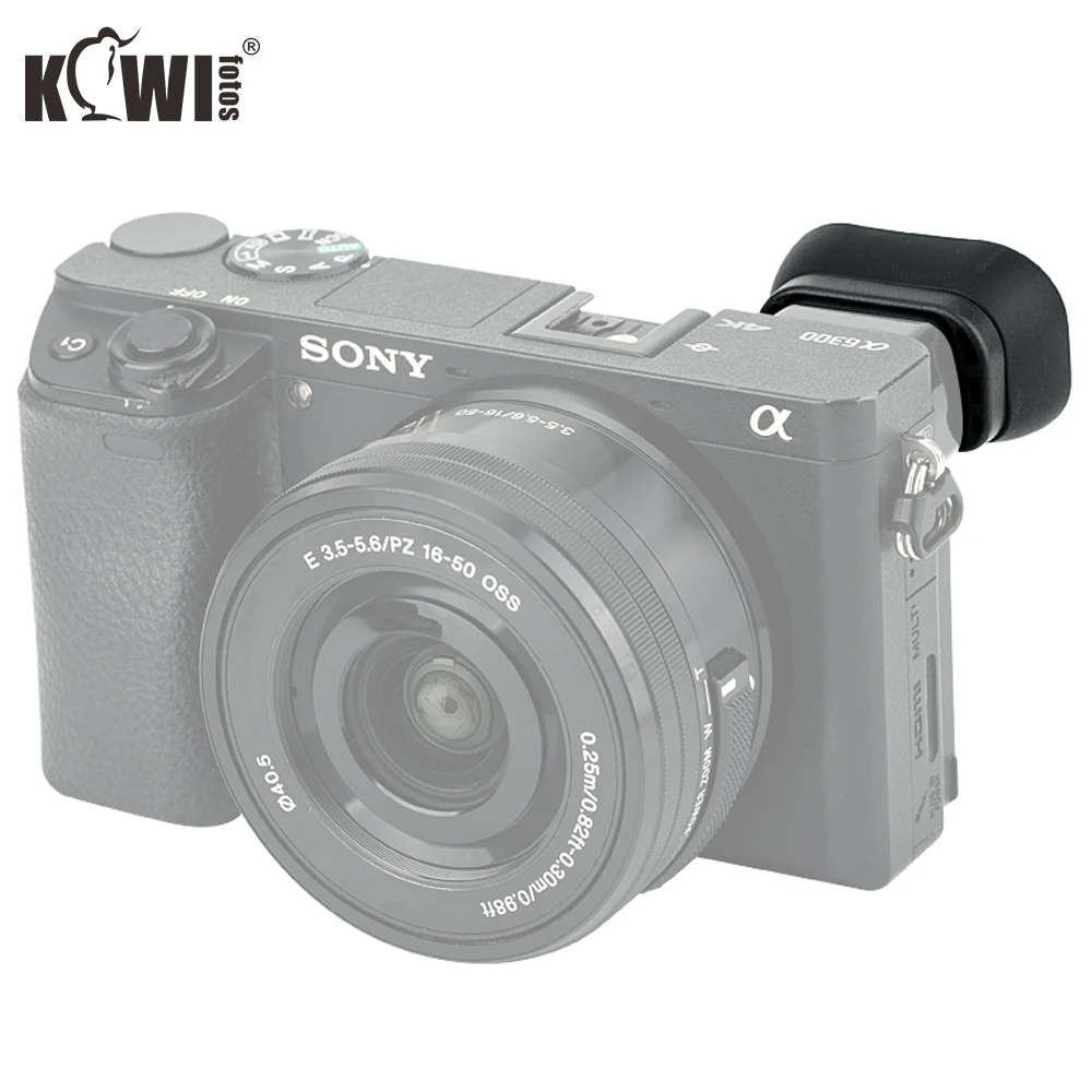 Мягкий видоискатель для камеры Sony A6100 A6300 A6000 сменяет Eyeshade обновленная модель с
