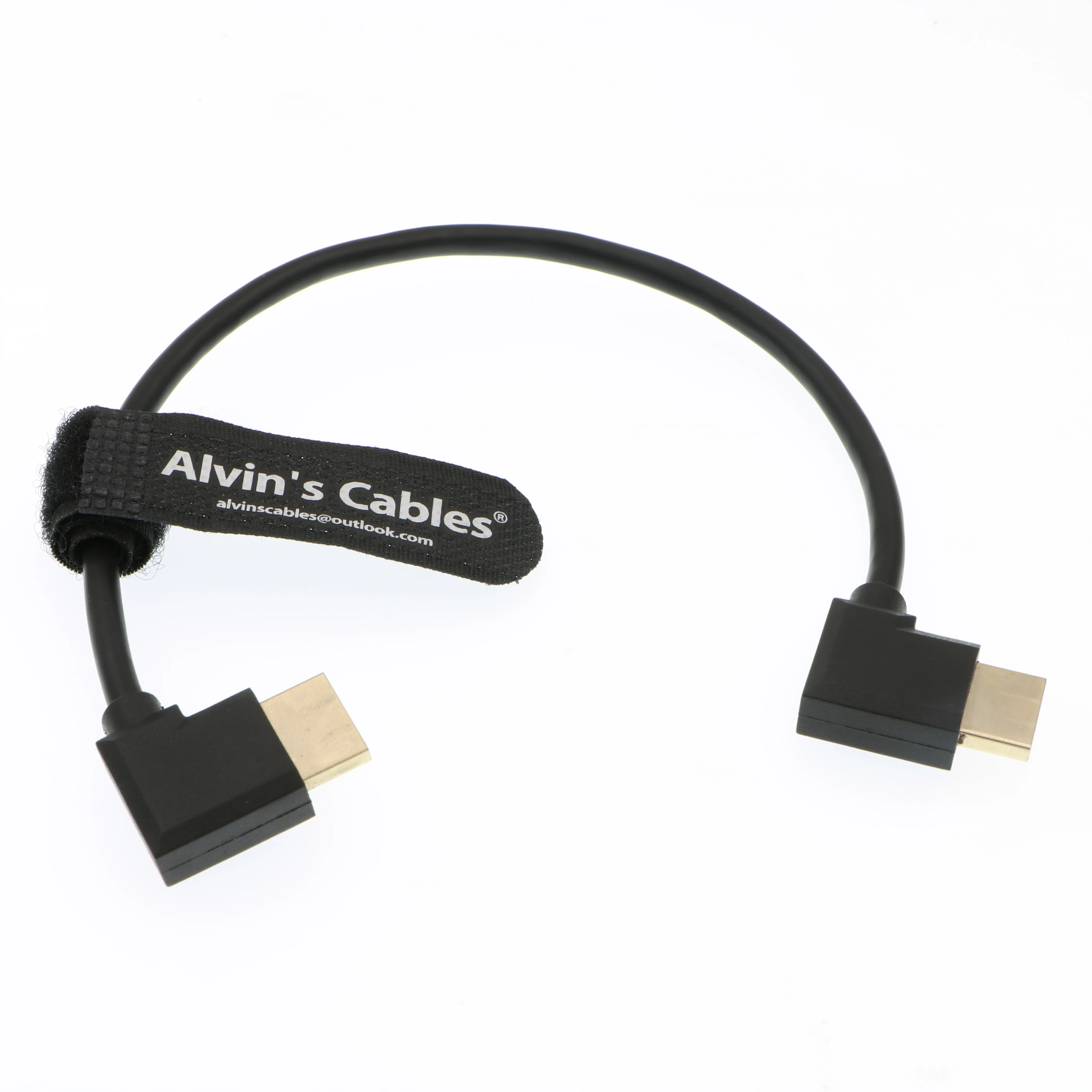 Кабели Элвина Z Cam E2 L Форма HDMI кабель прямой угол под прямым углом Высокоскоростной HDMI шнур для Portkeys BM5 монитор 30 см
