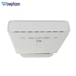 5 шт. новый оригинальный zte ZXA10 F401 EPON ONT с 1GE Ethernet порт английская прошивка для оптического кабеля ftth termimale, бесплатная доставка