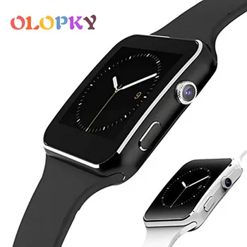 

Bluetooth X6 Smart Watch With Camera Touch Screen Support SIM TF Card Smartwatch Wristband Sports Smart Band for Android Ios
