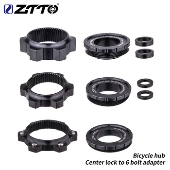 

Bicycle Hub Center Lock Adapter to 6 Bolt Disc Brake Boost Hub Spacer 15x100 to 15 x 110 Front Rear Washer 12x148mm Thru Axle
