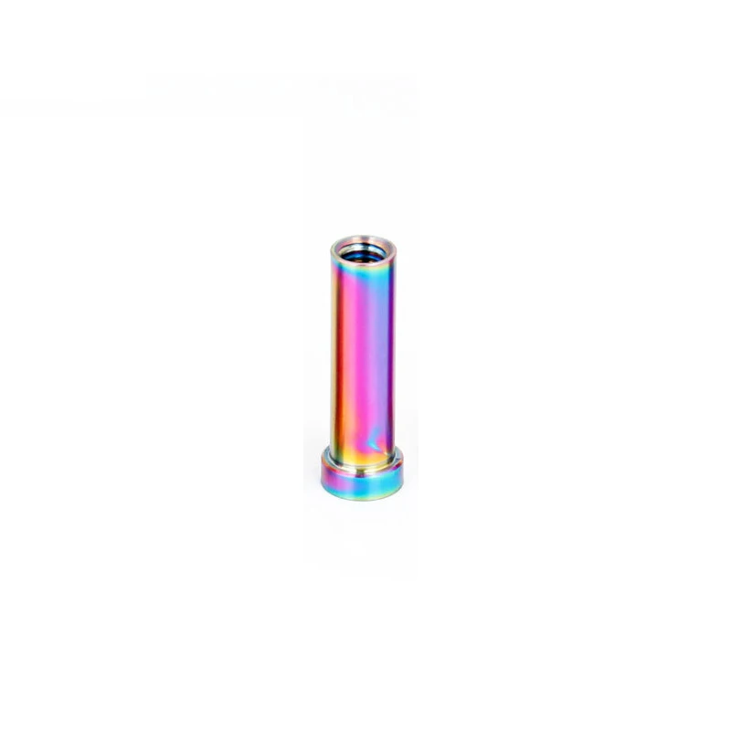 Rainbow M6x31 5mm Тормозной велосипедный болт гайка дорожные измерительные аксессуары Запчасти запасной винт ремонт на открытом воздухе Титан полезный - Цвет: Rainbow M6x31 5mm
