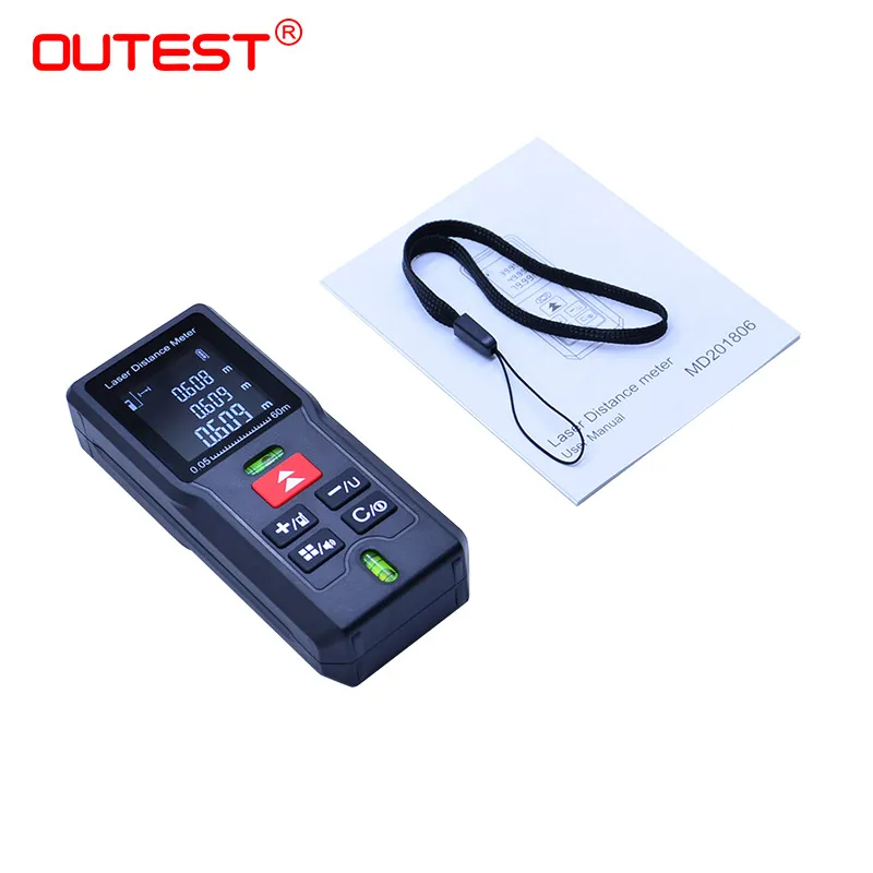 OUTEST laser distance Meter trena laser Tape measure Diastimeter tester tool Mini Digital Laser Rangefinder 40M 60M 80MM 100M OUTEST laser distance Meter trena laser Tape measure Diastimeter tester tool Mini Digital Laser Rangefinder 40M 60M 80MM 100M