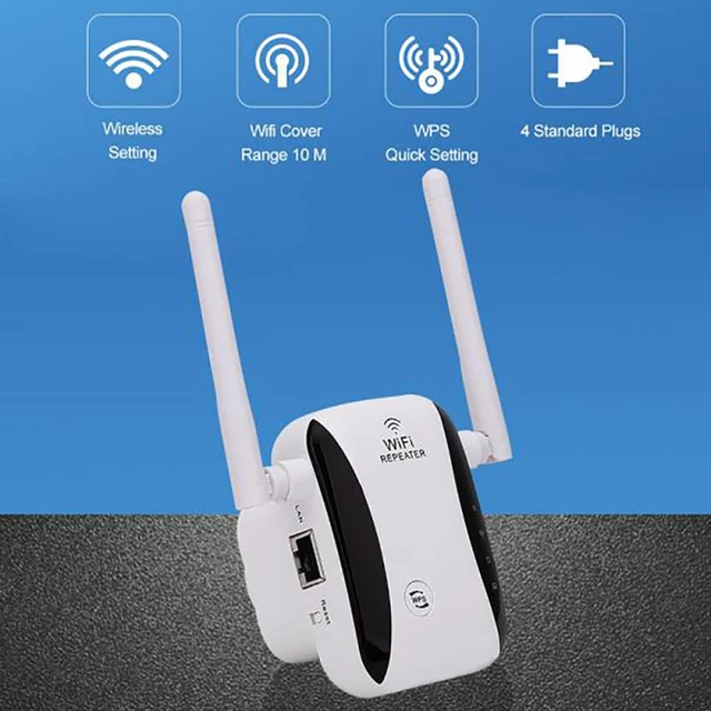 300Mbps WiFi Repeater WiFi Extender Amplifier WiFi Booster Signal 802.11N  Long Range Wireless Wi-Fi Access Point - AliExpress