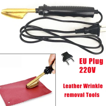 

Household Sewing Crafting Leather Wrinkle Remover Shoes Electric Portable Hand Tool Adjustable Handle 220V DIY Bag Mini Iron