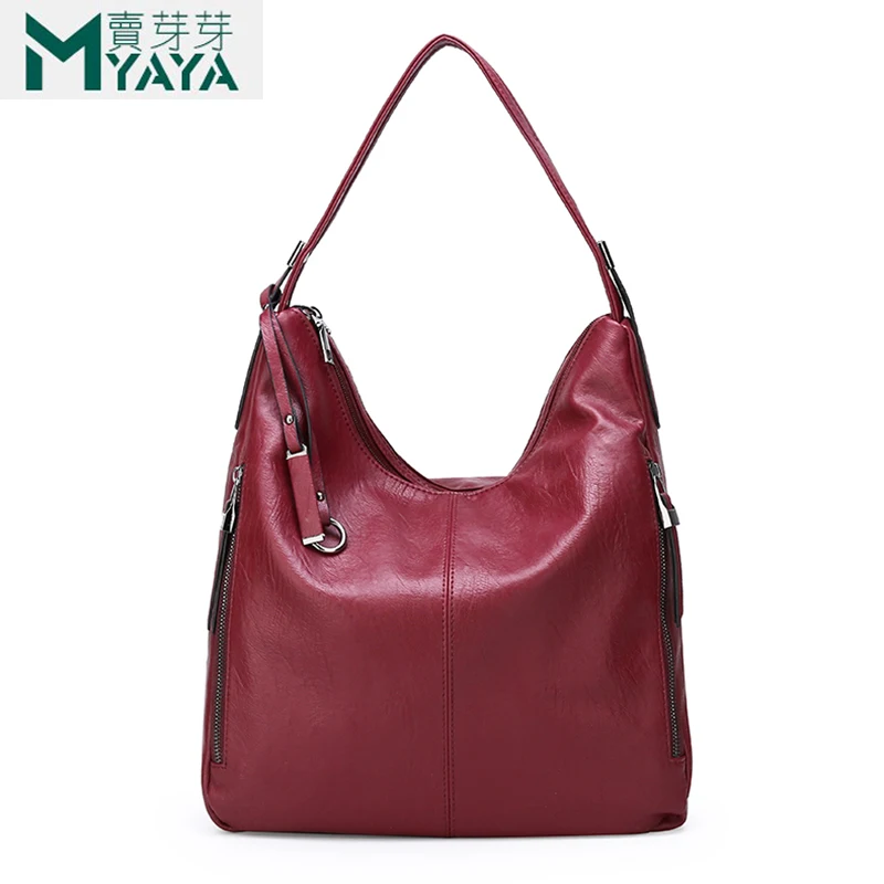 

MAIYAYA Brand Soft PU Leather Women Handbags Big Capacity Shoulder Bags High Quality Designer Ladies Hand Bags Women 2019