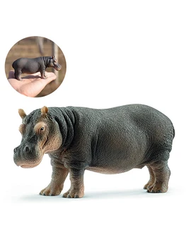 

Animal Hippopotamus Models Figures Toys PVC Simulation Parent African Hippo Decorate Collection Toys For Kids