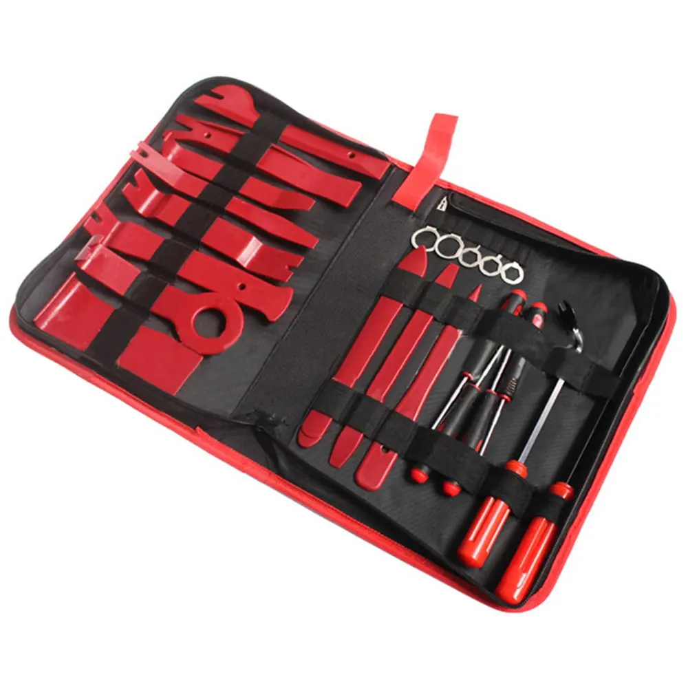 22PCS/SET Professional Car Disassembly Tools DVD Stereo Refit Kits Interior Trim Panel Dashboard Removal Repair Tools 22PCS/SET Professional Car Disassembly Tools DVD Stereo Refit Kits Interior Trim Panel Dashboard Removal Repair Tools