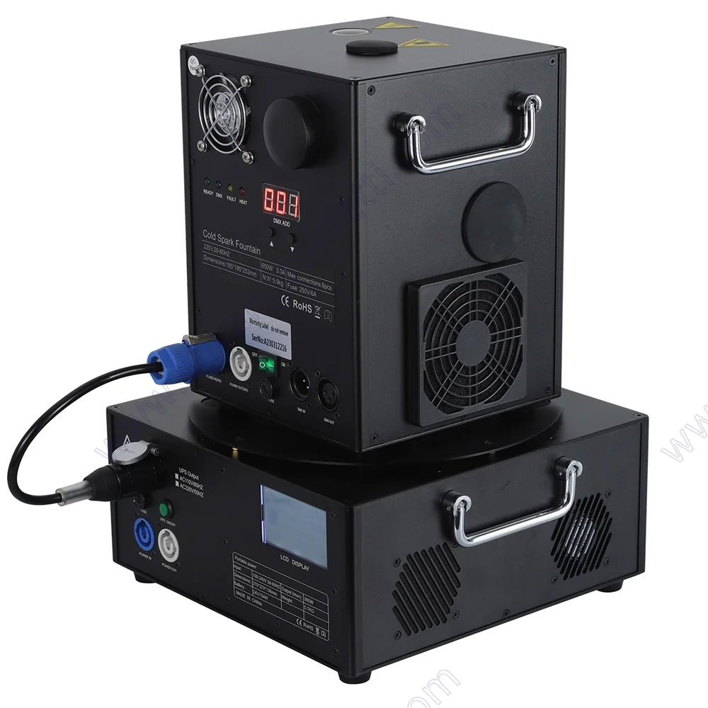 Fogos de Artifício Bateria de Alimentação Móvel sem Fio Faísca Fria Máquina Sparkler Power Bank Portátil 1000w Mostrar Dmx Pacote Conveniente Remoto Computers & Electronics