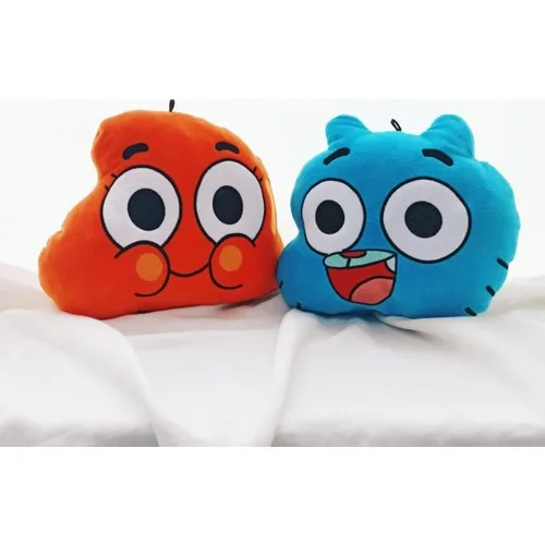 Декоративная плюшевая пленочная Подушка Ema Gumball и Darwin | Игрушки хобби