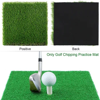 

Indoor Outdoor Beginner Golf Practice Mat Grass Home Office Training Aids Chipping Hitting Pad Portable Backyard Accessories