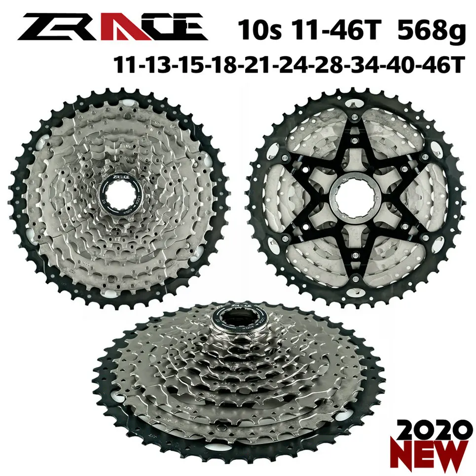 LTWOO ZRACE кассета для велосипеда 8 9 10 11 скоростей MTB велосипед freewheel 11-42 T/11-46 T/11-50 T/11-52 T для ALIVIO/DEOR/SLX/XT Mount - Цвет: 10S 11-46T