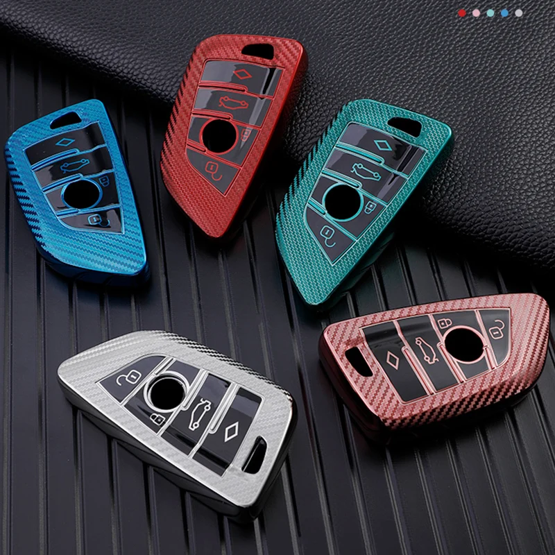 Tpu Car Key Case Cover For Bmw X1 X3 X5 X6 1 2 5 7 F15 F16 E53 E70 E39 F10  F30 G30 Rhinestone Keyring Men Women Car Accessories - Key Case For Car -  AliExpress