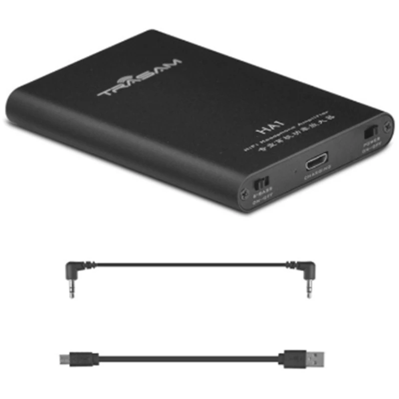 Amplifier TRASAM DAC HIFI Portable 3 5mm Jack Headphone Subwoofer Gain o Output Thin and Light Speakers Amplifier for Phone