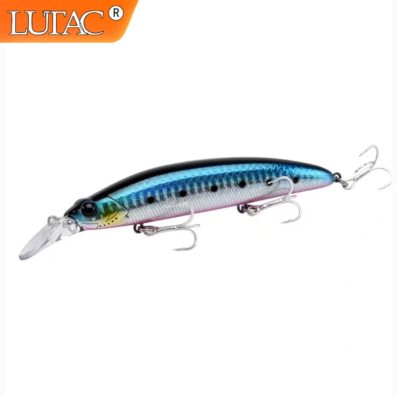 

LUTAC 21g 110mm Lures Minnow Peche Bass Trolling Isca Artificial Hard Bait Crankbait Carp Wobbler for Fishing Tackle