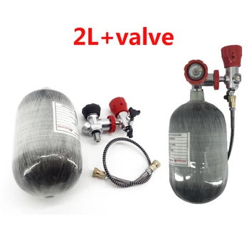 Günstige AC5020 Acecare 2L CE PCP Carbon Faser Paintball 4500Psi Zylinder Airforce Condor/Airsoft Ziel Schießen HPA Druckluft Tank