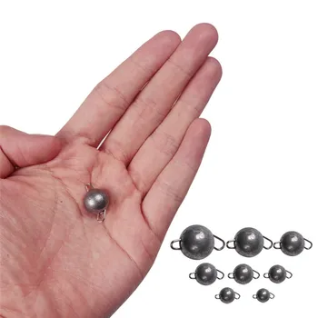 

5pcs/Lot Lead Weight with Swivle Cheburashka Sinker Lead Sinker Jig Head Lead Weights 4g 6g 8g 10g 12g 14g 15g 18g Lure Fishing