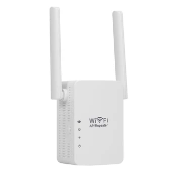 

WR13 WIFI Repeater Wireless WiFi Range Extender Booster 300Mbps Router WIFI Signal Booster 2 Antennas EU Plug