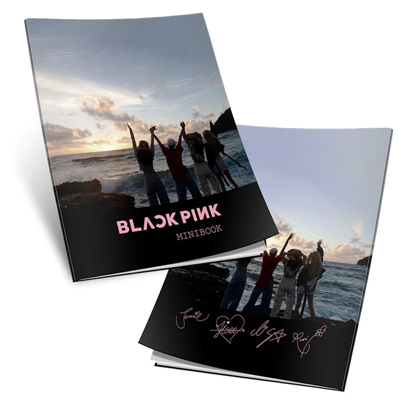 BLACKPINK девушки альбом фото карта ПВХ карты самодельный фотоальбом Фотокарта