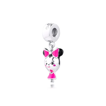 

2020 Mouse Summer 2020 Charms for Women Bracelets Sterling Silver 925 Jewelry Clear CZ Crystal Charms for Jewelry Making