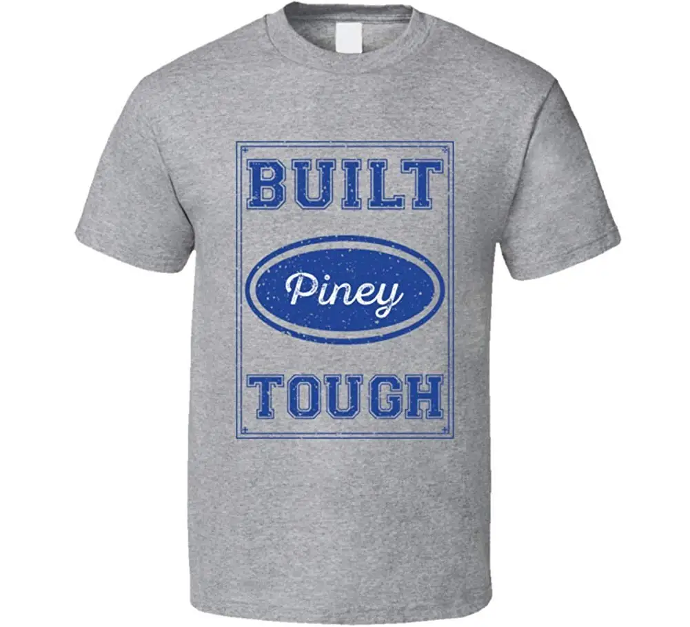 Встроенный Piney Tough Tee автомобиль Lover группа фамилия семья Реюньон футболка унисекс