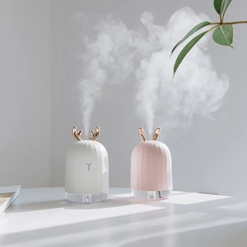 

Cartoon Air Humidifier USB Charging Air Humidifier Small Portable Mist Maker Aromatherapy Diffuser For Bedroom Car Office 1h