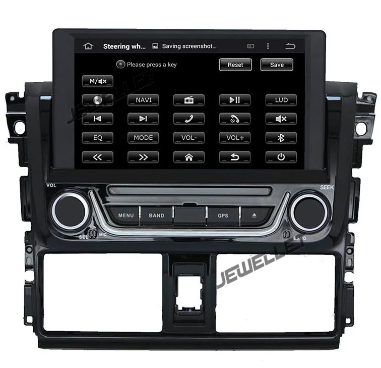 Восьмиядерный ips экран Android 9,0 автомобильный DVD gps радио навигация для Toyota Vios TRD Sportivo- с 4G/Wifi, DVR OBD 1080P