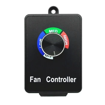 

Motor Speed Controllers,Air Fan Speed Controller Max 350W Hydroponic Inline Duct Fan Speed Controller Adjuster Us Plug