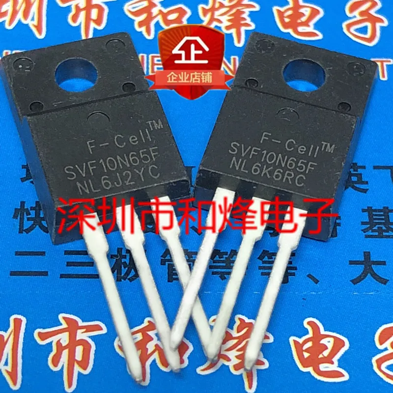 

5PCS SVF10N65F TO-220F 650V 10A