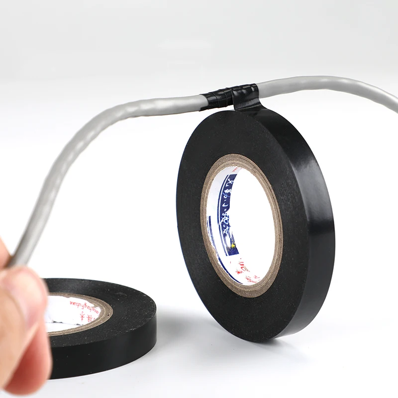 1PCs Electrical PVC Insulation Tape Narrow 1cm Wide 18 Meters Long Yellow Green Brown Silver Gray 9 Color Connection Wire Tape