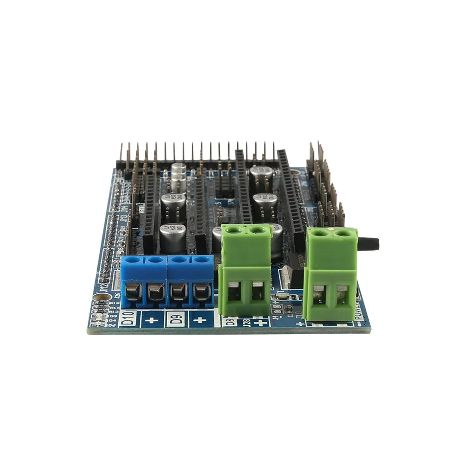 Ramps 1,4 1,5 1,6 контроль расширения части 3d принтера панель управления с радиатором обновленная для Arduino 3d принтер доска