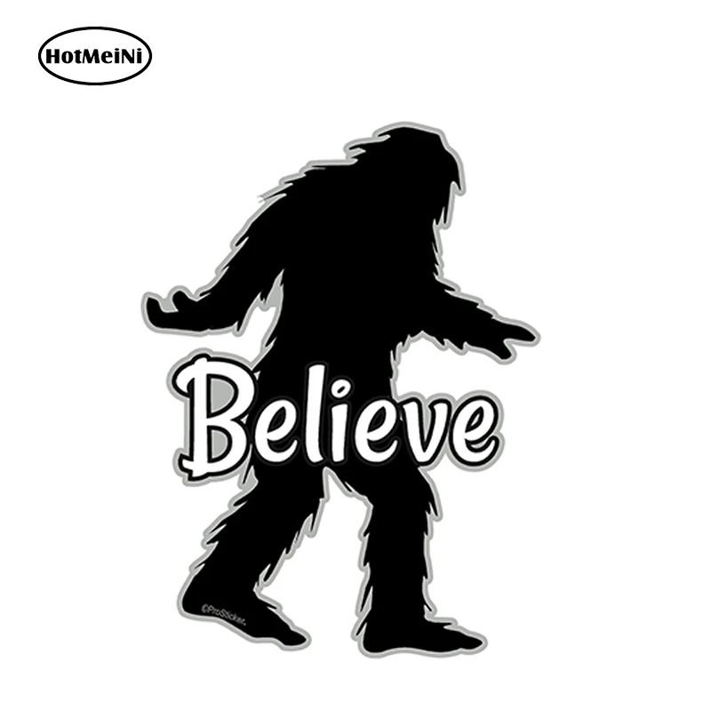 Наклейки для автомобиля HotMeiNi 12 см x 9 наклейки Bigfoot Sasquatch Yeti крышки двигателя