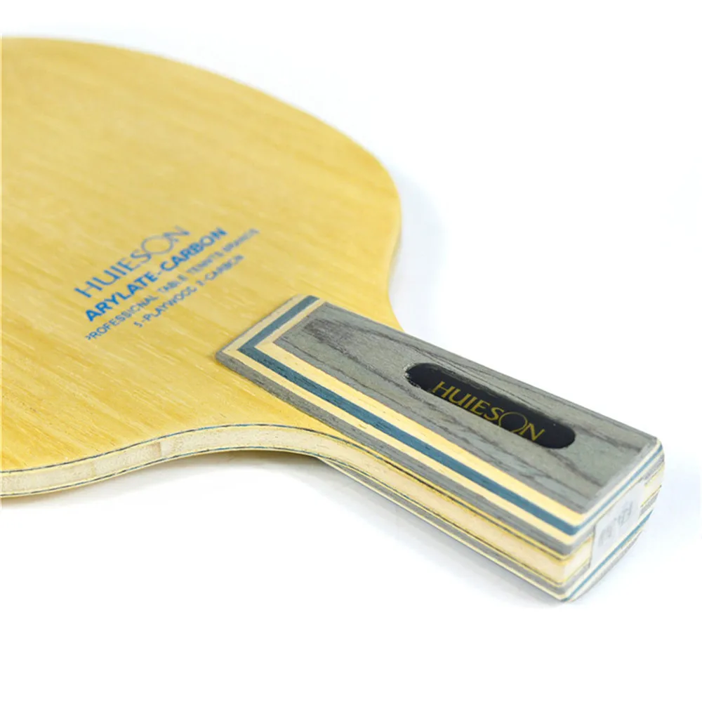 Huieson 7 Ply Arylate Carbon Fiber Table Tennis Blade Lightweight Ping Pong Racket Blade Table Tennis Accessories  (4)