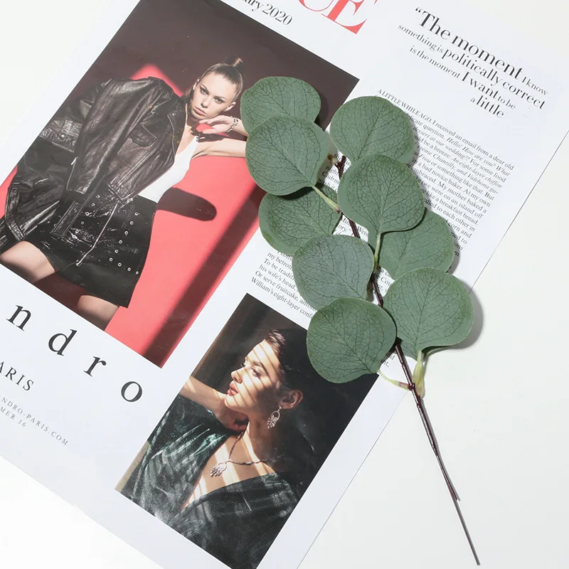 25~80cm Simulation Leaf Fake Plant Leaves for Adornment Photography Background Accessories Studio Photo Shooting Backdrops Props