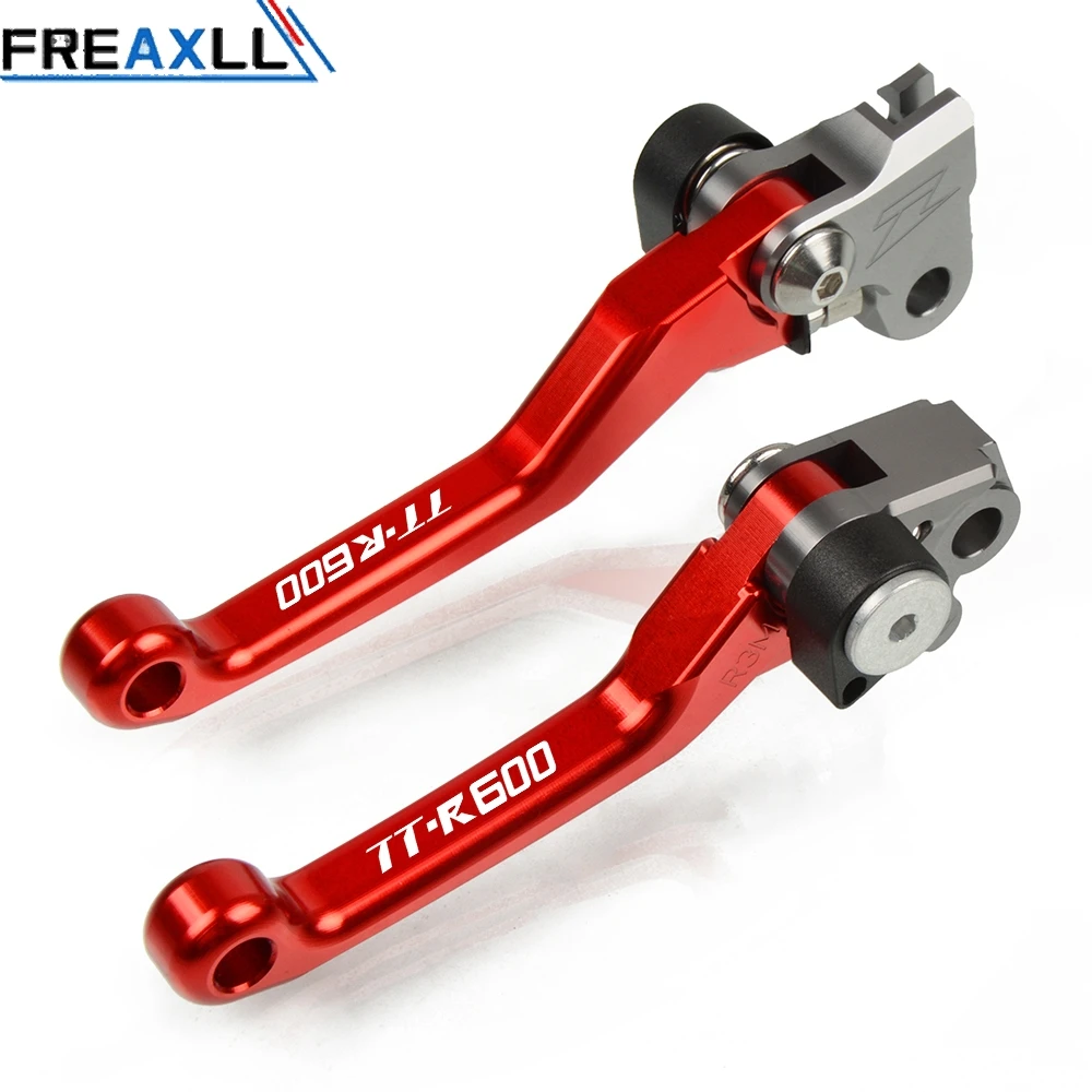 Motocross CNC Aluminum Dirt Bike Pit bike Pivot Handle Lever Brake Clutch Levers For Yamaha TTR600 TTR 1998-2002 1999 2000 2001 |