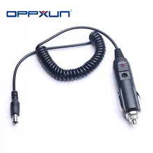 Baofeng – câble de chargeur de voiture, pour talkie walkie bidirectionnel UV 5R UV 5RE 5RA 82 3R Radio fente allume cigare 12V DC