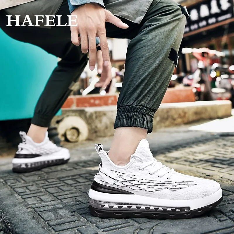 Новинка, модные уличные мужские кроссовки для бега, свободный светильник для бега, прогулочная спортивная обувь на толстой подошве, дышащие кроссовки с воздушной подушкой