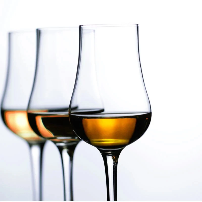 2pcs Taste Scotch Whisky Wine Glass Neat Brandy Snifter Wine Taster Drinking Copita Goblet Cup Home Bar Best Gift For Dad