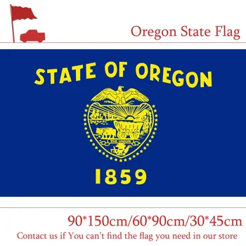 

15PCS Flag Oregon State Flag 90*150cm 60*90cm Flag USA 3*5 Ft Banner 40*60cm Car Flag