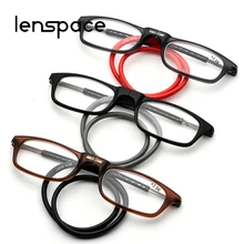 Висячие шеи передней дальнозоркости очки Модернизированный магнит складной для мужчин и женщин легко носить с очками для чтения#8203
