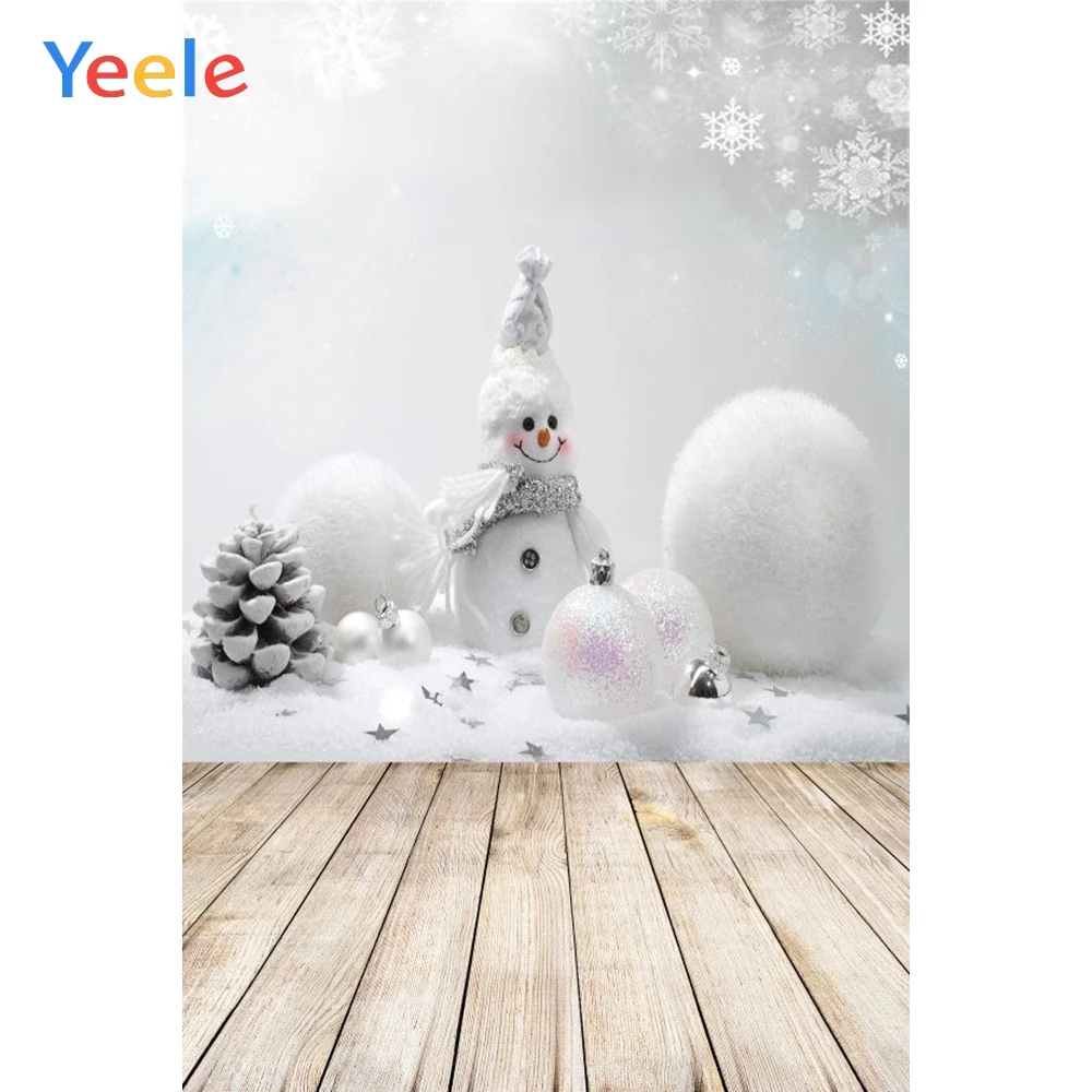 Pohon Natal Salju Musim Dingin Pesta Latar Belakang Salju Papan Kayu Vinyl Fotografi Latar Belakang Foto Studio Photophone Photocall Background Aliexpress