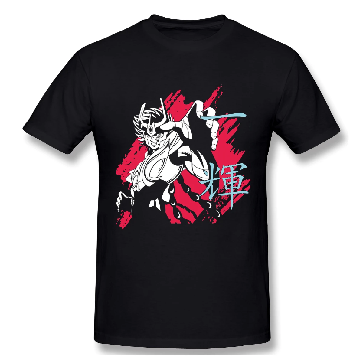 Man Ikki-Saint Seiya Shun,Hyoga,Caballeros Del Zodiaco, Cavalceiros Do Zodiaco Travel T-Shirt Divertenti