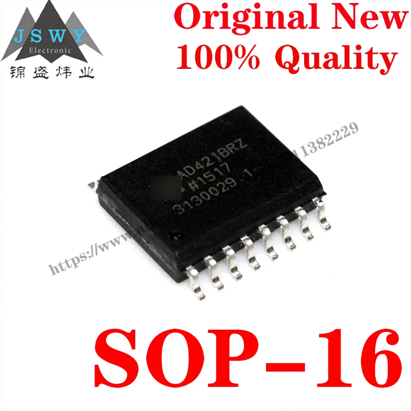

10 ~ 50 шт. AD421BRZ SOP-16 полупроводниковый зеркальный чип DAC IC с для модуля arduino, бесплатная доставка AD421BRZ