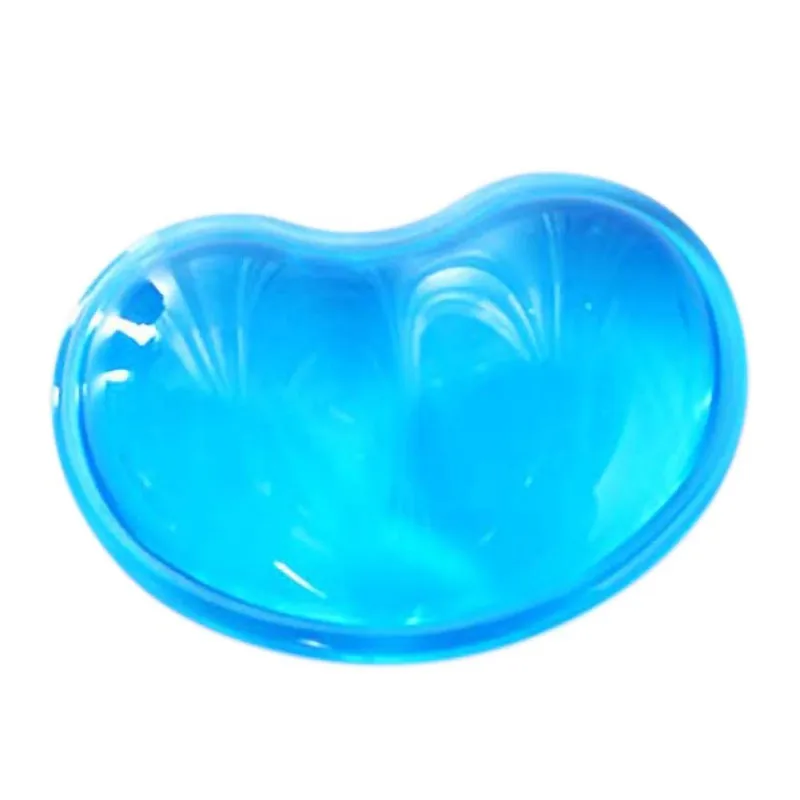 

Heart-shaped Hand Pillow Practical Soft Wrist Pad Silicone Material Transparent Mouse Pad