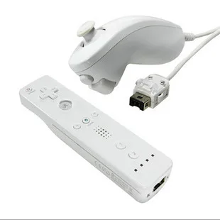 New Remote and Nunchuck Controller for Nintendo WII White