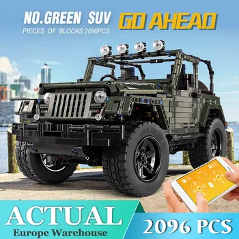 

Mould King Technic Adventurer Car Remote Control Jeeped Wrangler Truck Building Blocks Bricks Set Kid Boy Toy Gifts