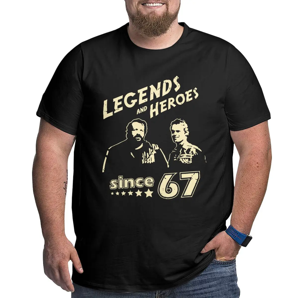 Oldschool Heroes, Bud Spencer T-Shirt