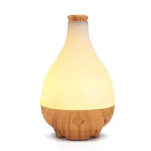 95 мл Мини Деревянный Ароматерапия Увлажнитель Арома диффузор Эфирные масла диффузор очиститель воздуха изменение цвета светодиодный сенсорный переключатель