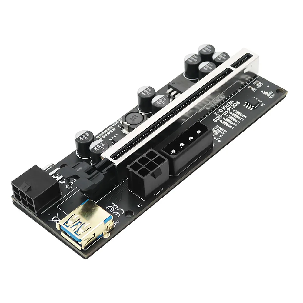 Pcie Riser para Mineração Bitcoin Cabo Gpu Pci Express X16 Placa de Vídeo Usb 3.0 Cabo 010 010x Ver010x 010s Plus - Imagem 2